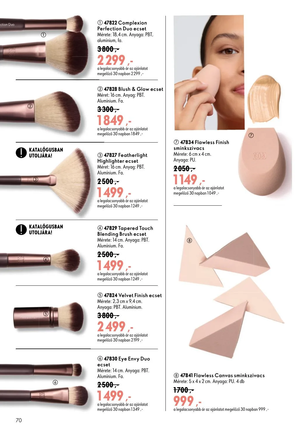 Oriflame akciós újság 08.19–09.08 – 70. oldal