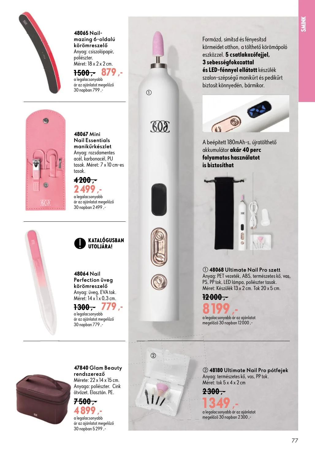 Oriflame akciós újság 08.19–09.08 – 77. oldal