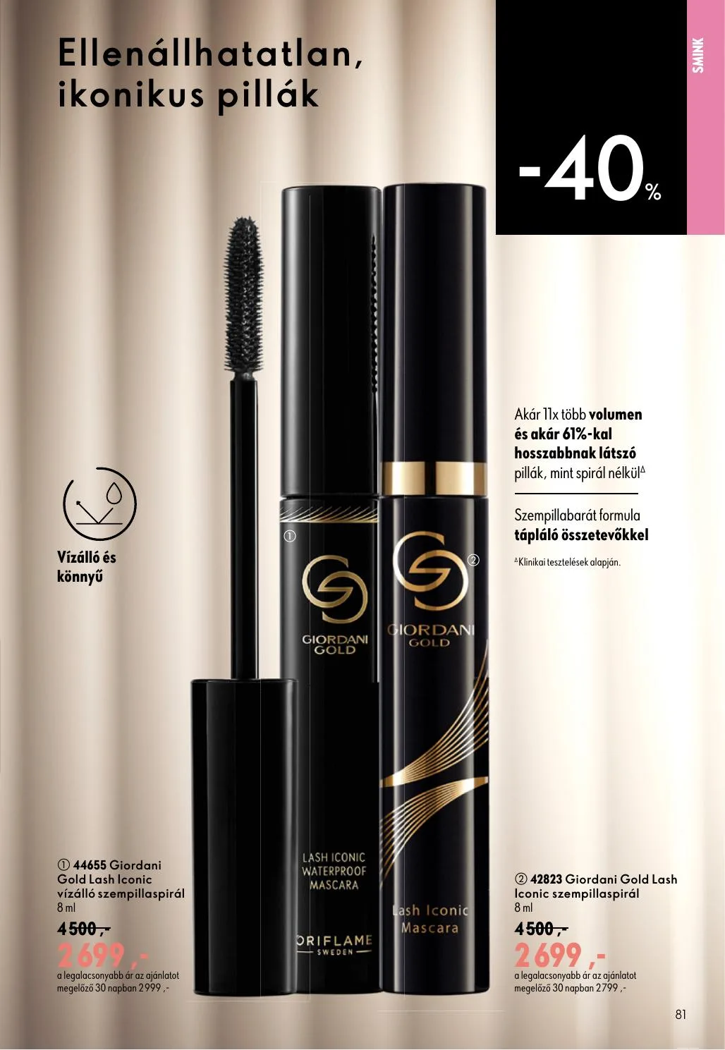 Oriflame akciós újság 08.19–09.08 – 81. oldal