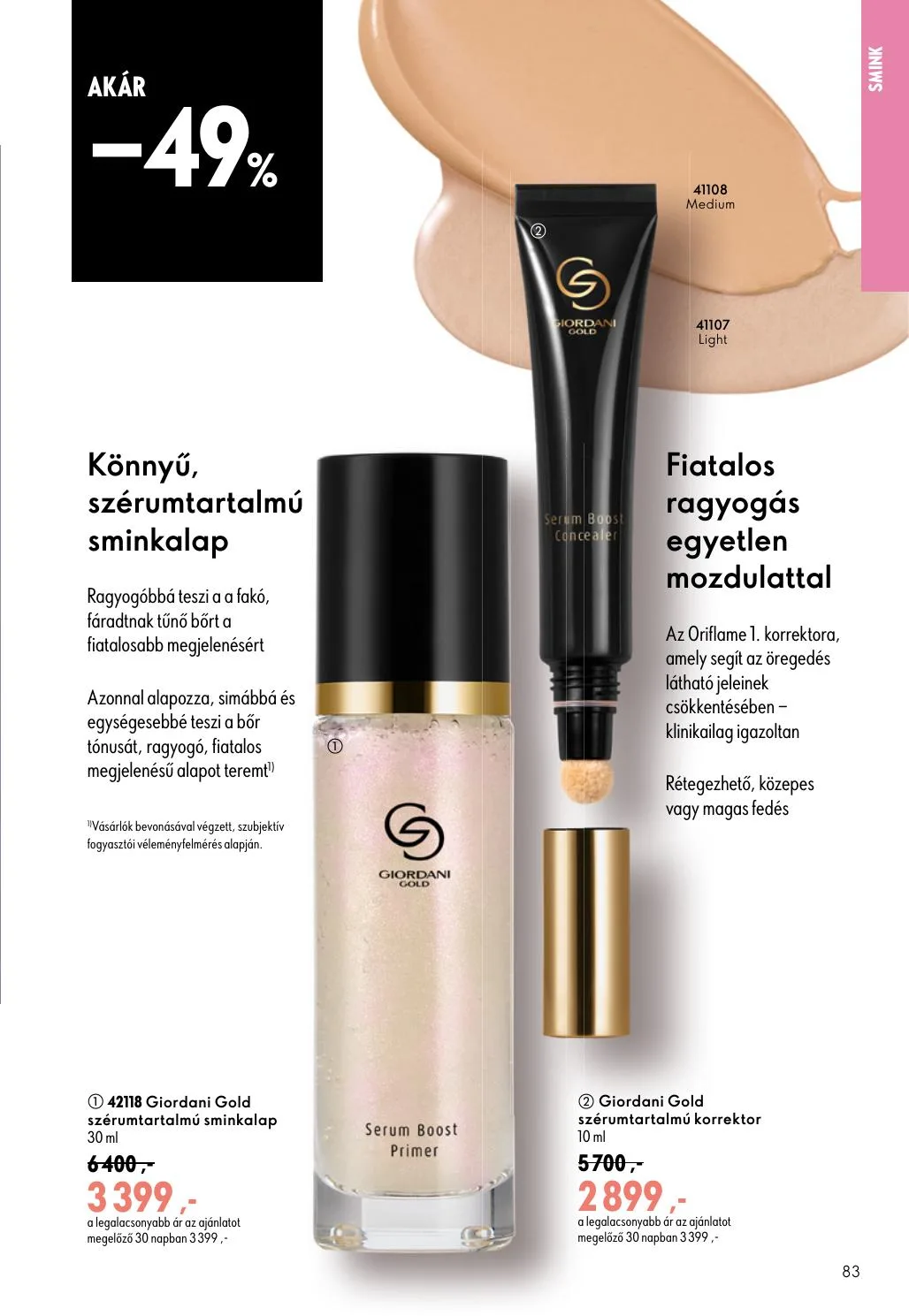 Oriflame akciós újság 08.19–09.08 – 83. oldal