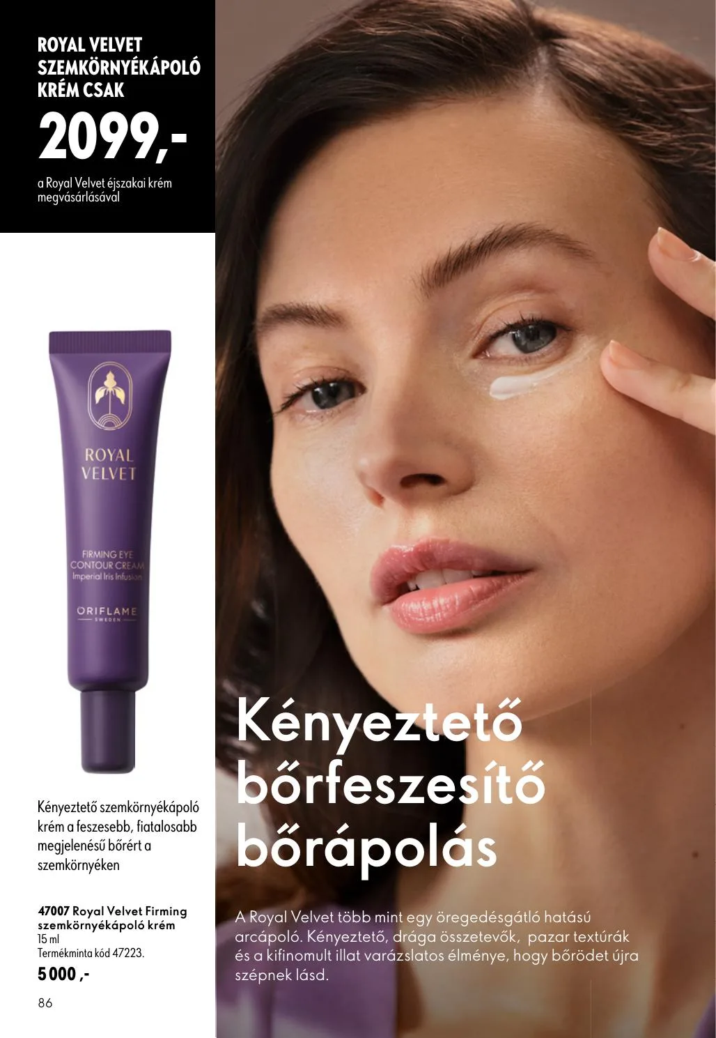 Oriflame akciós újság 08.19–09.08 – 86. oldal