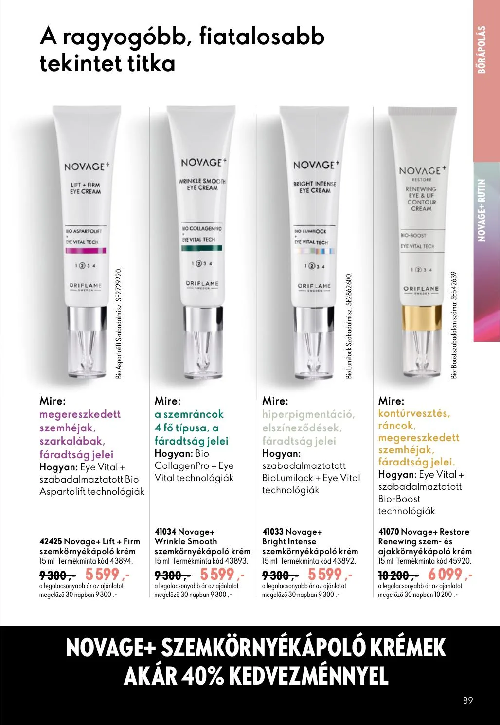 Oriflame akciós újság 08.19–09.08 – 89. oldal