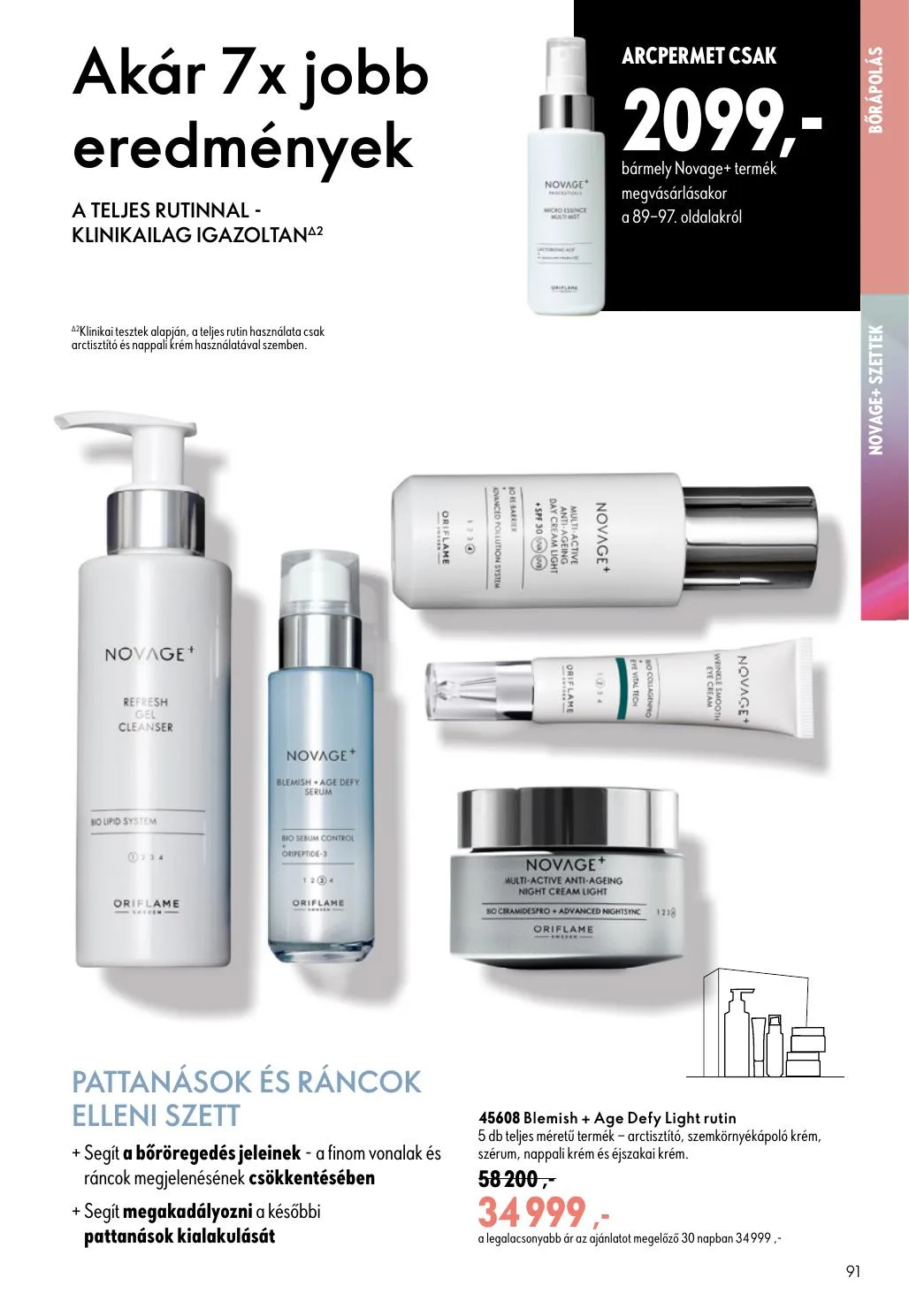 Oriflame akciós újság 08.19–09.08 – 91. oldal