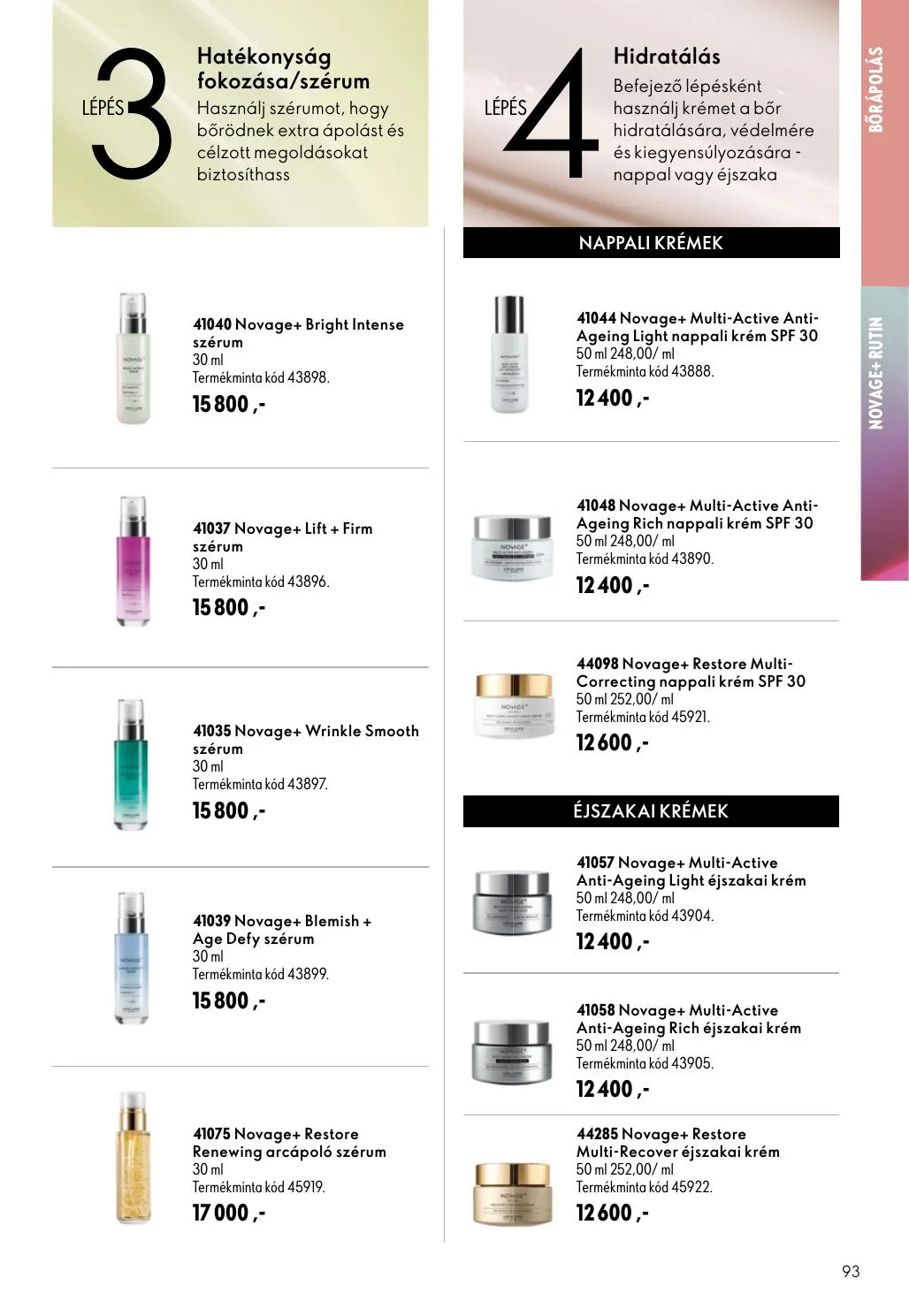 Oriflame akciós újság 08.19–09.08 – 93. oldal