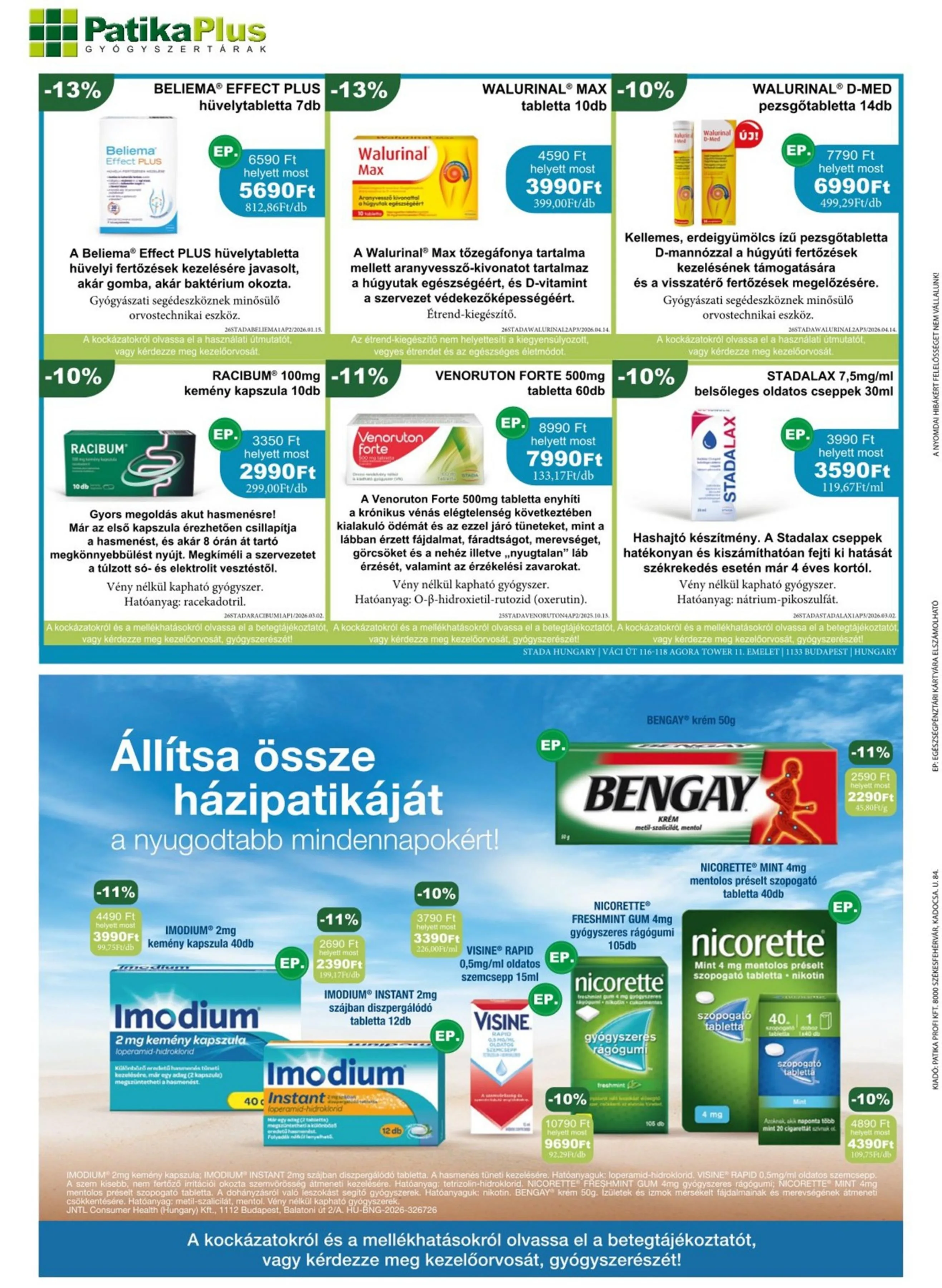 Patika akciós újság Plus 06.01–06.30 – 6. oldal