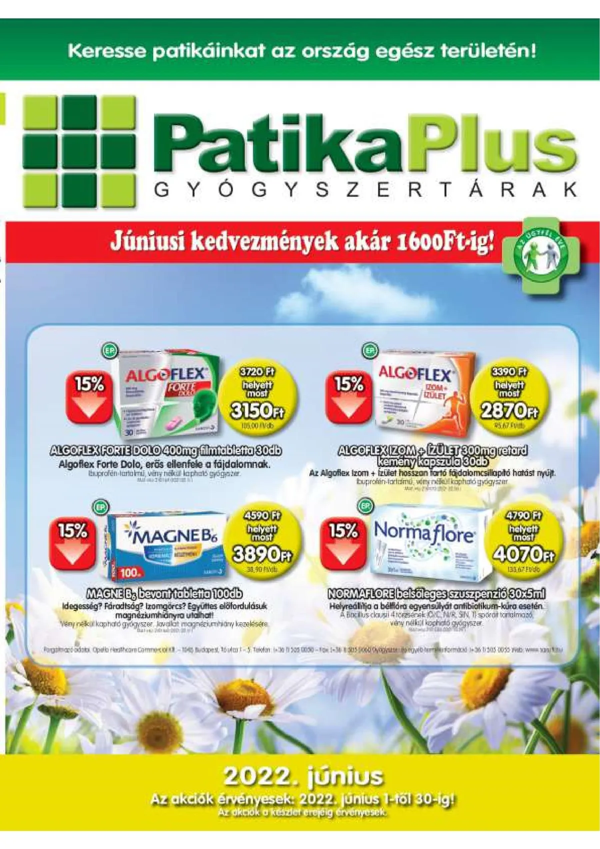 Patikaplus akciós újság 06.01–06.30