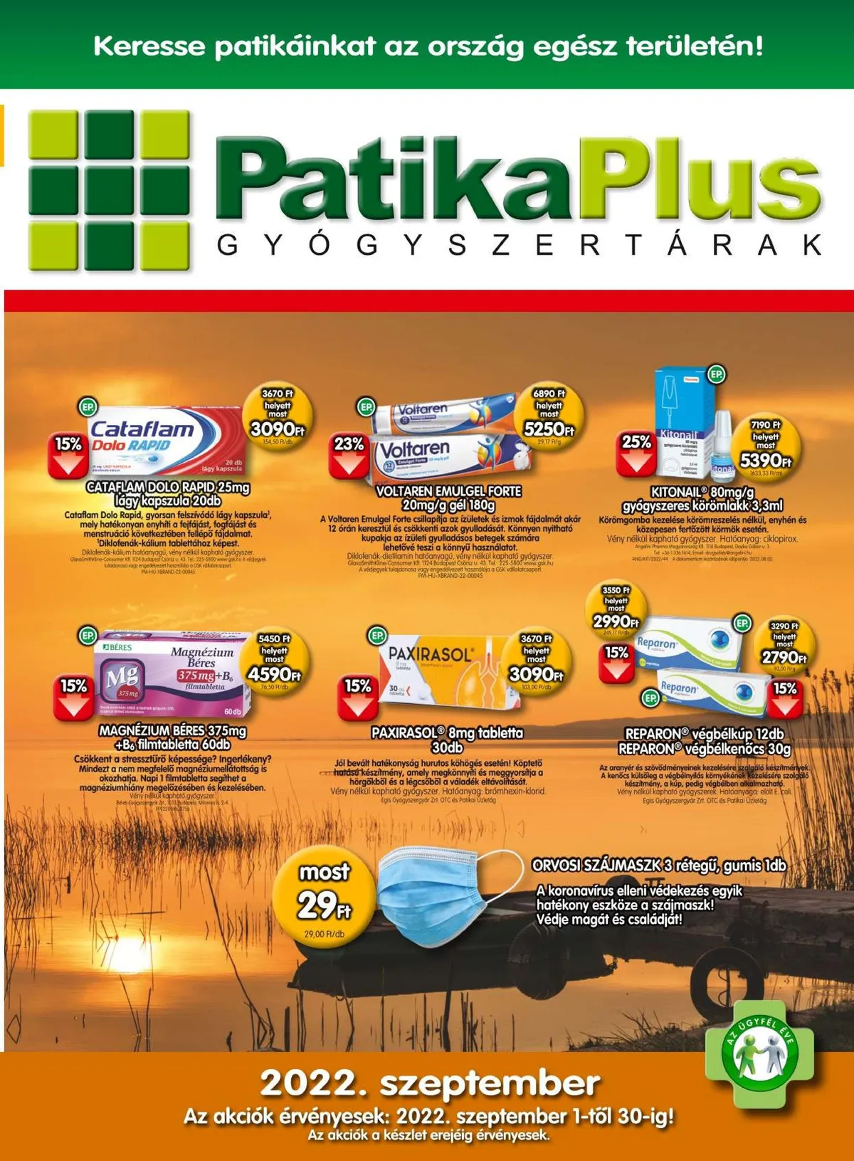 Patikaplus akciós újság 09.01–09.30
