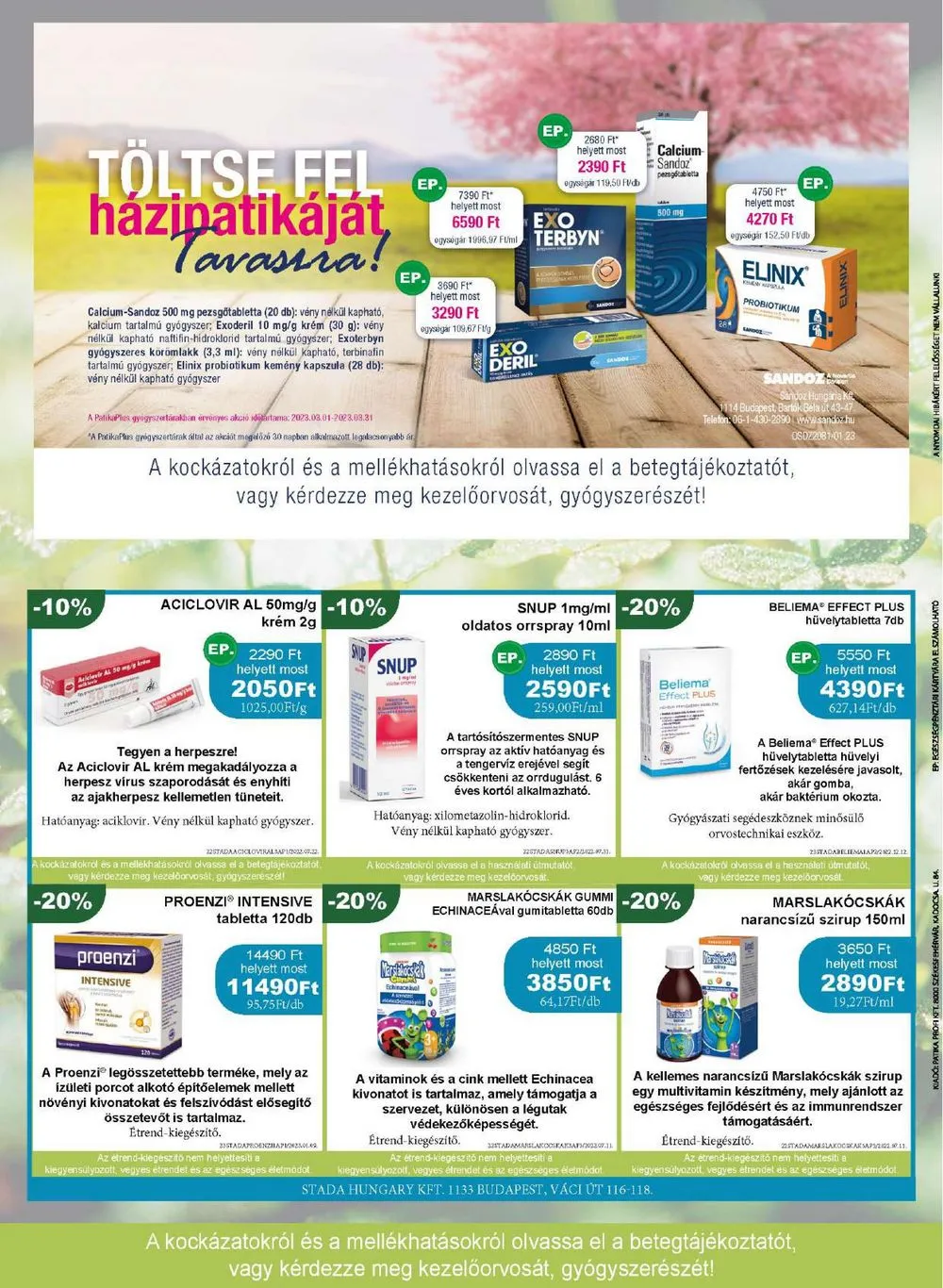 Patikaplus akciós újság 03.01–03.31 – 6. oldal