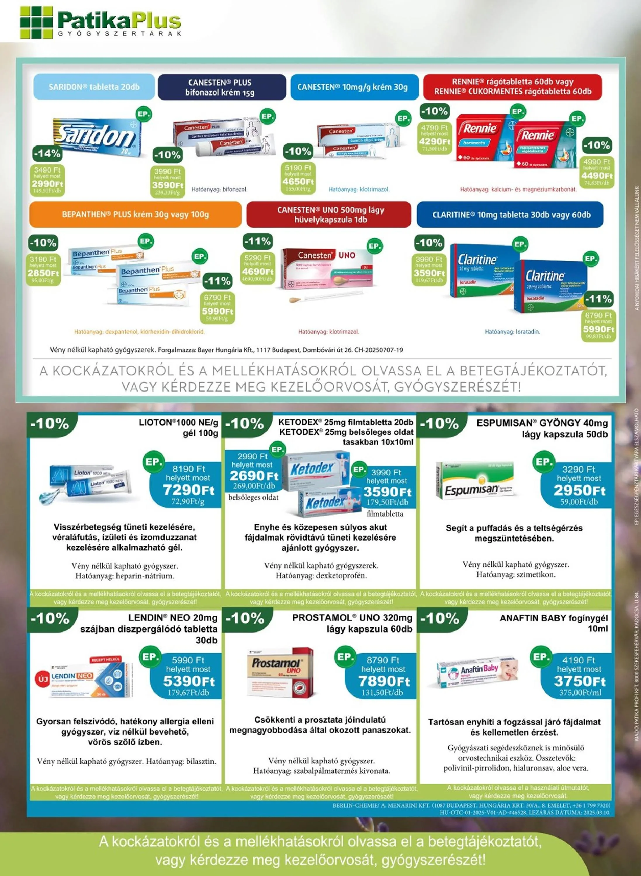 Patikaplus akciós újság 08.01–08.31 – 4. oldal