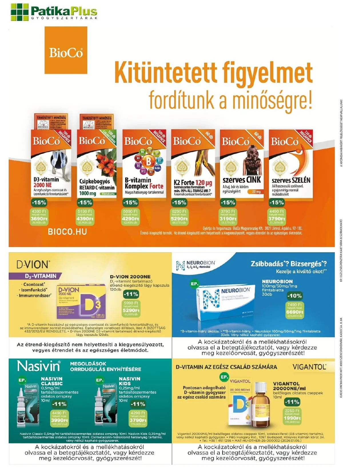 Patikaplus akciós újság 02.01–02.28 – 6. oldal