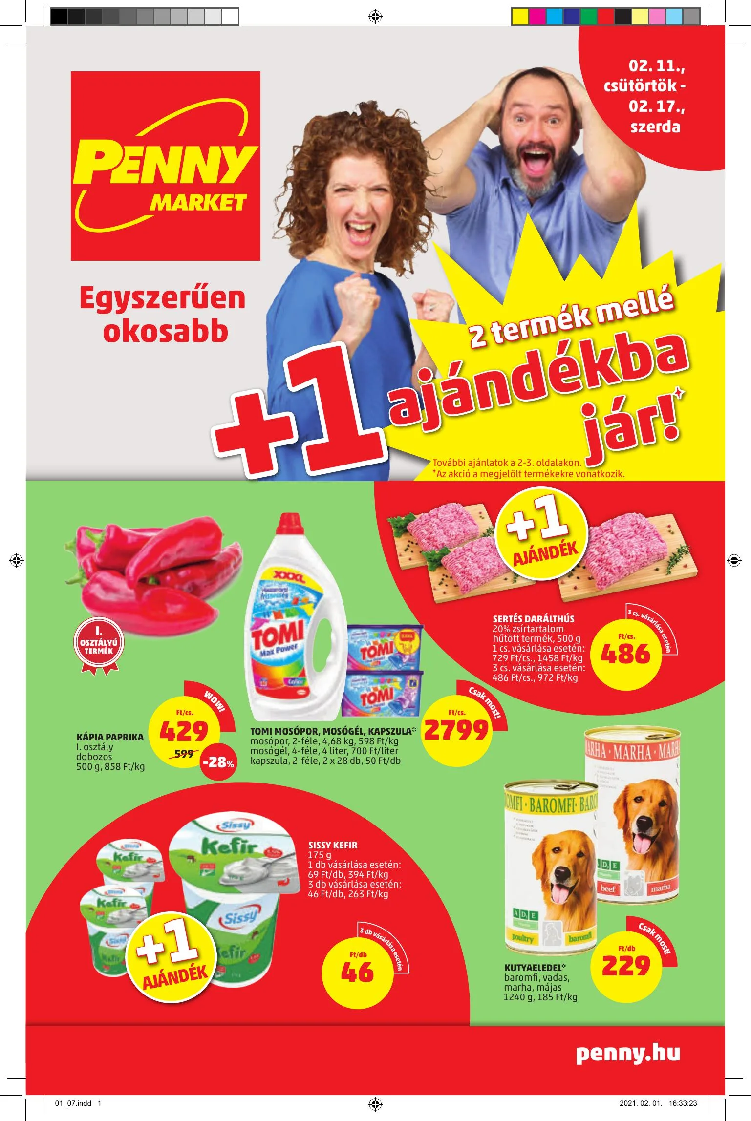 Penny akciós újság 02.11–02.17