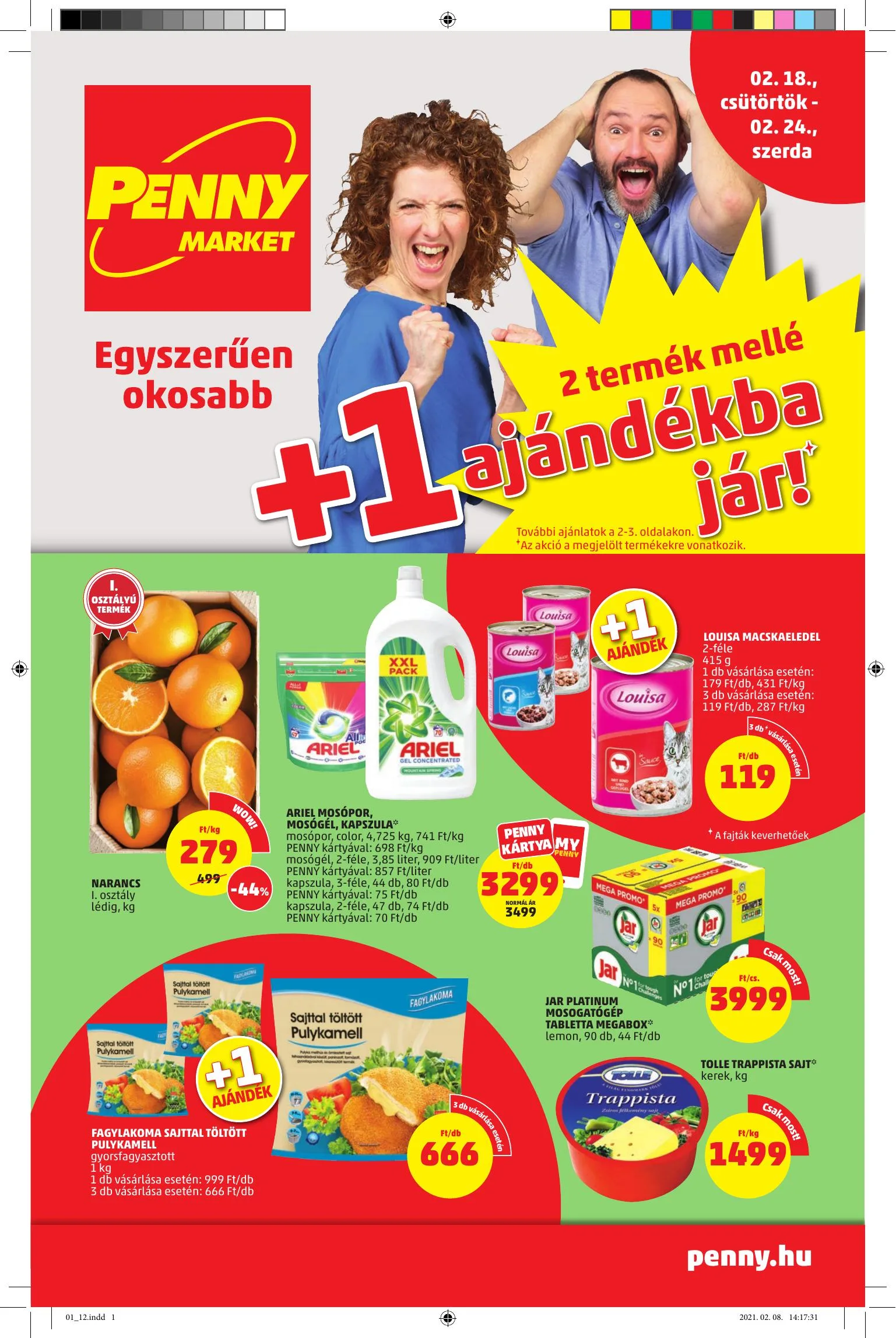 Penny akciós újság 02.18–02.24