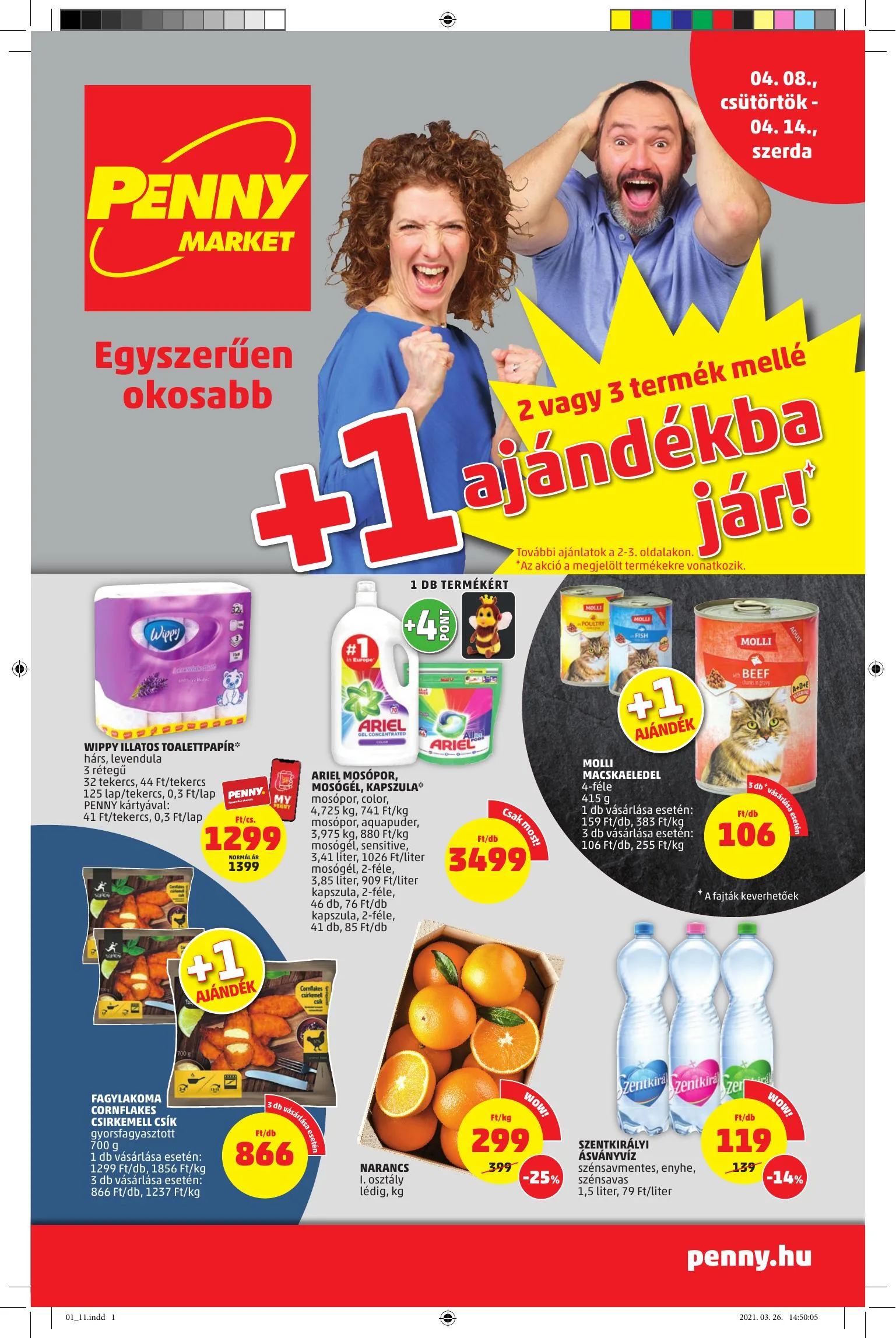 Penny akciós újság 04.08–04.14
