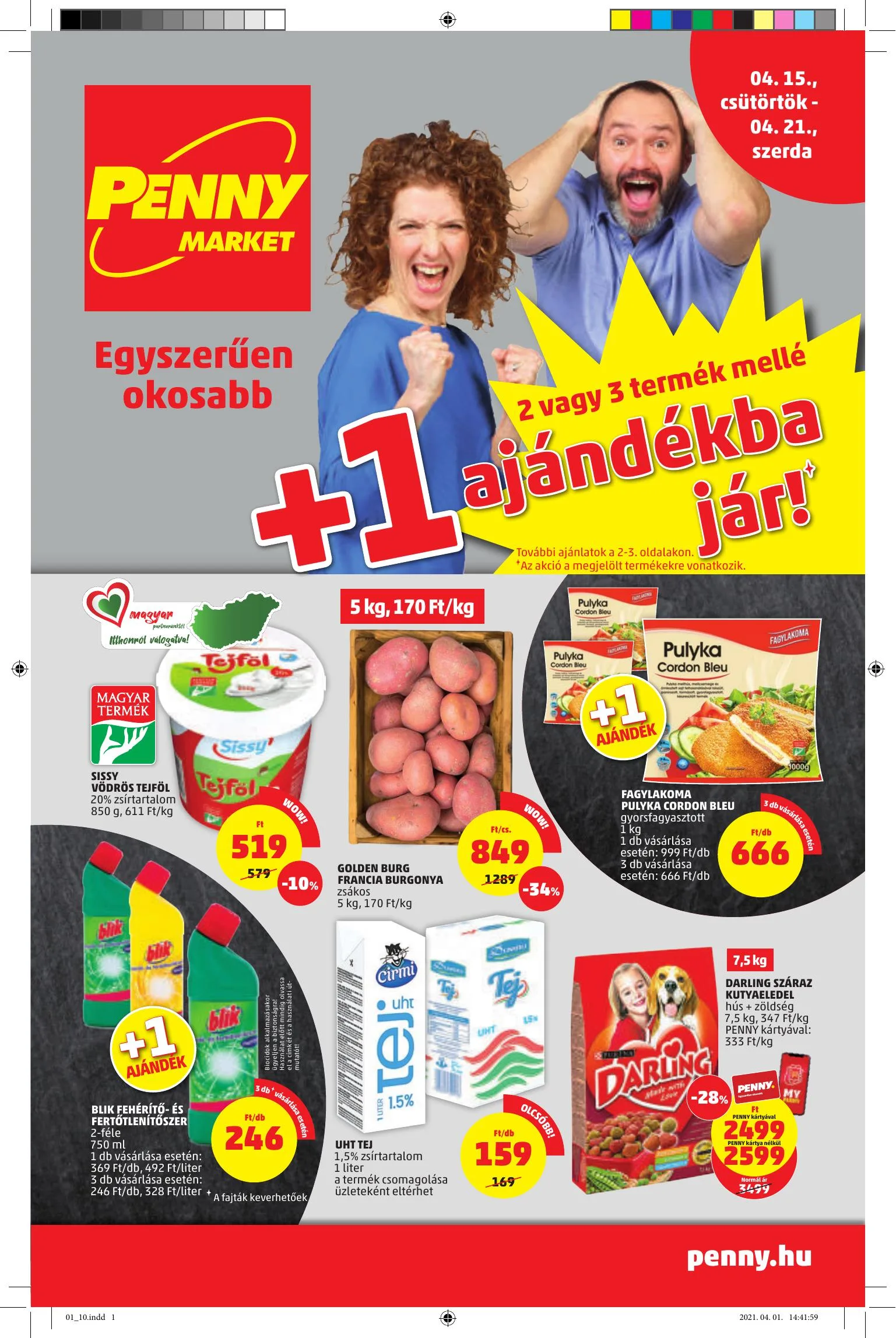 Penny akciós újság 04.15–04.21