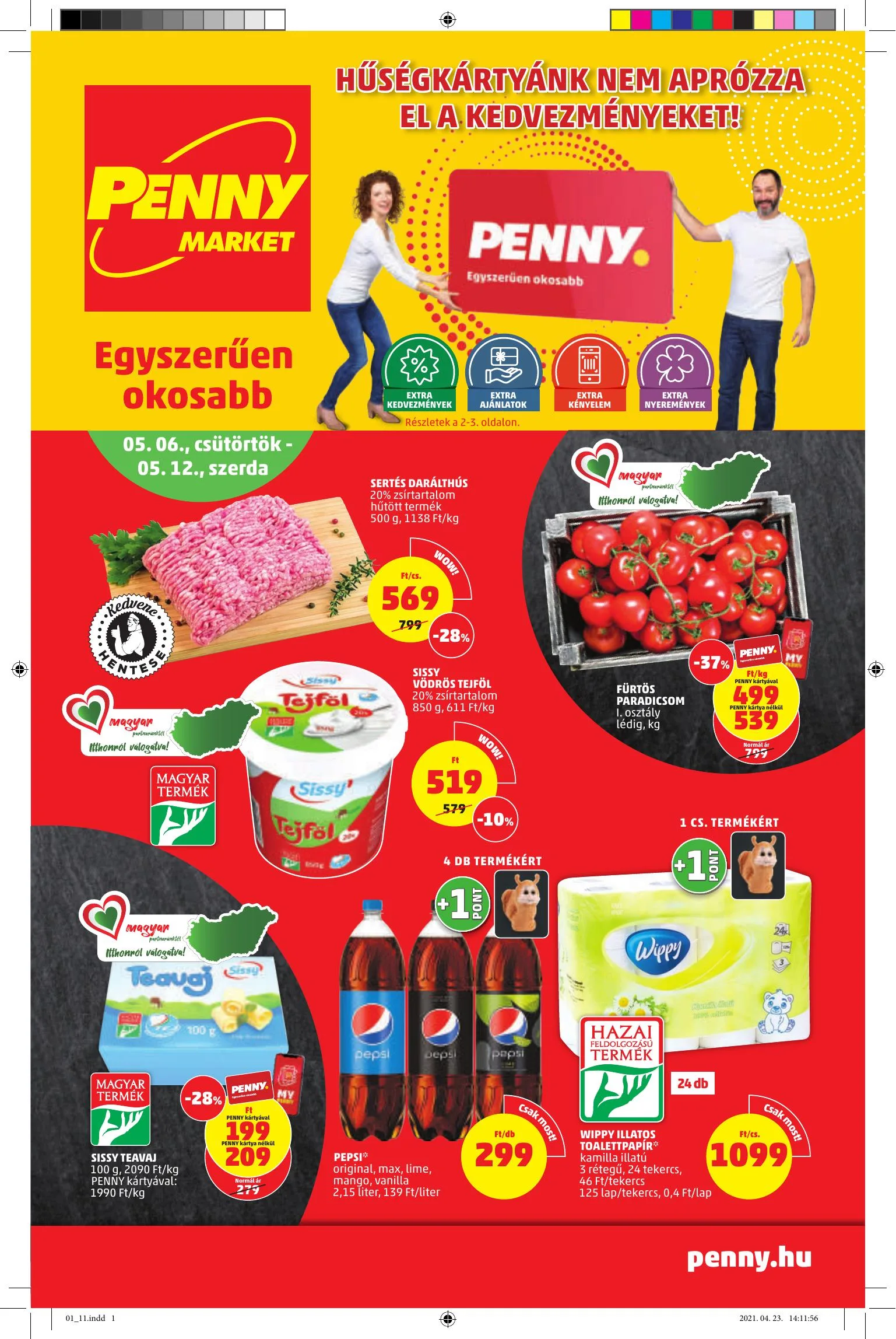 Penny akciós újság 05.06–05.12