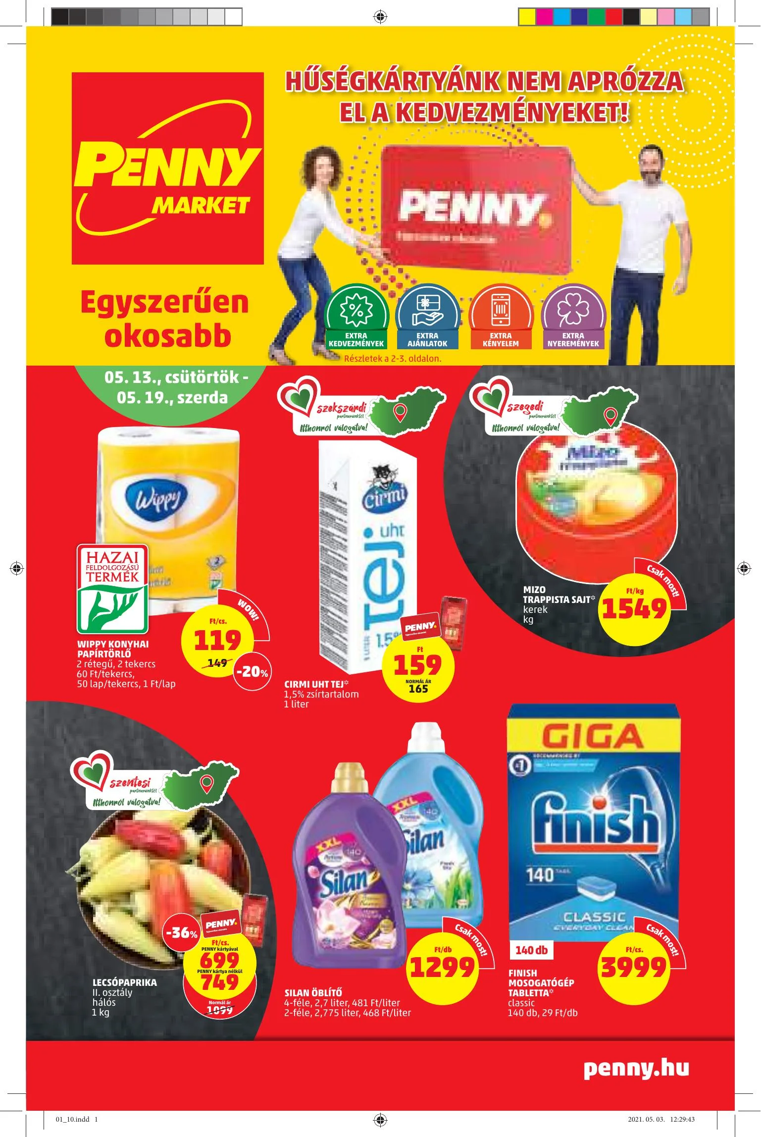 Penny akciós újság 05.13–05.19