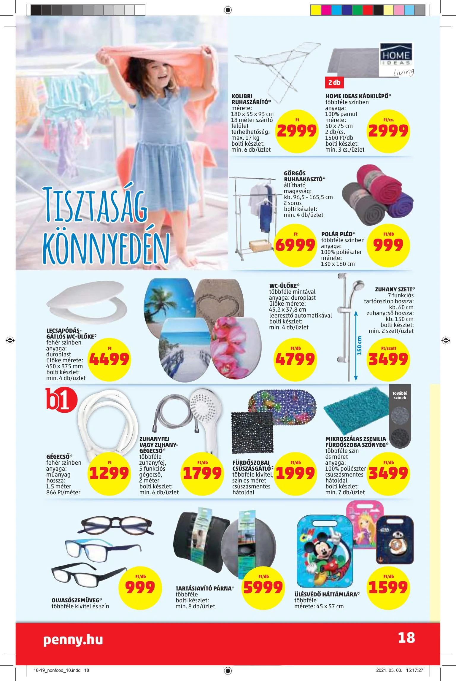 Penny akciós újság 05.13–05.19 – 18. oldal
