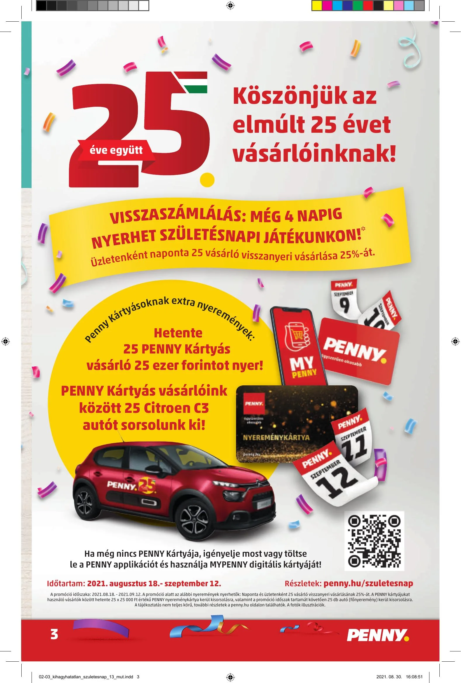 Penny akciós újság 09.09–09.15 – 3. oldal
