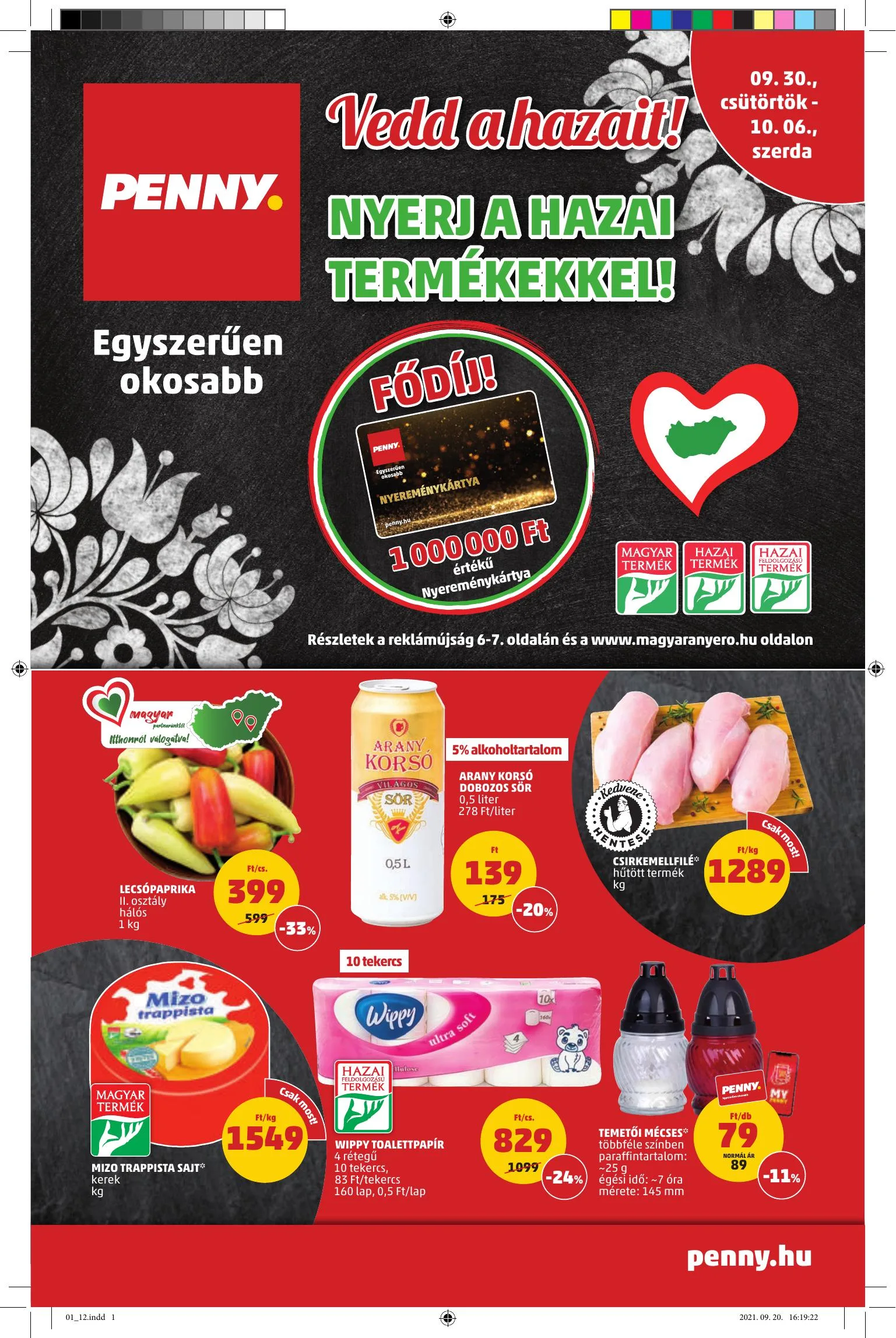 Penny akciós újság 09.30–10.06