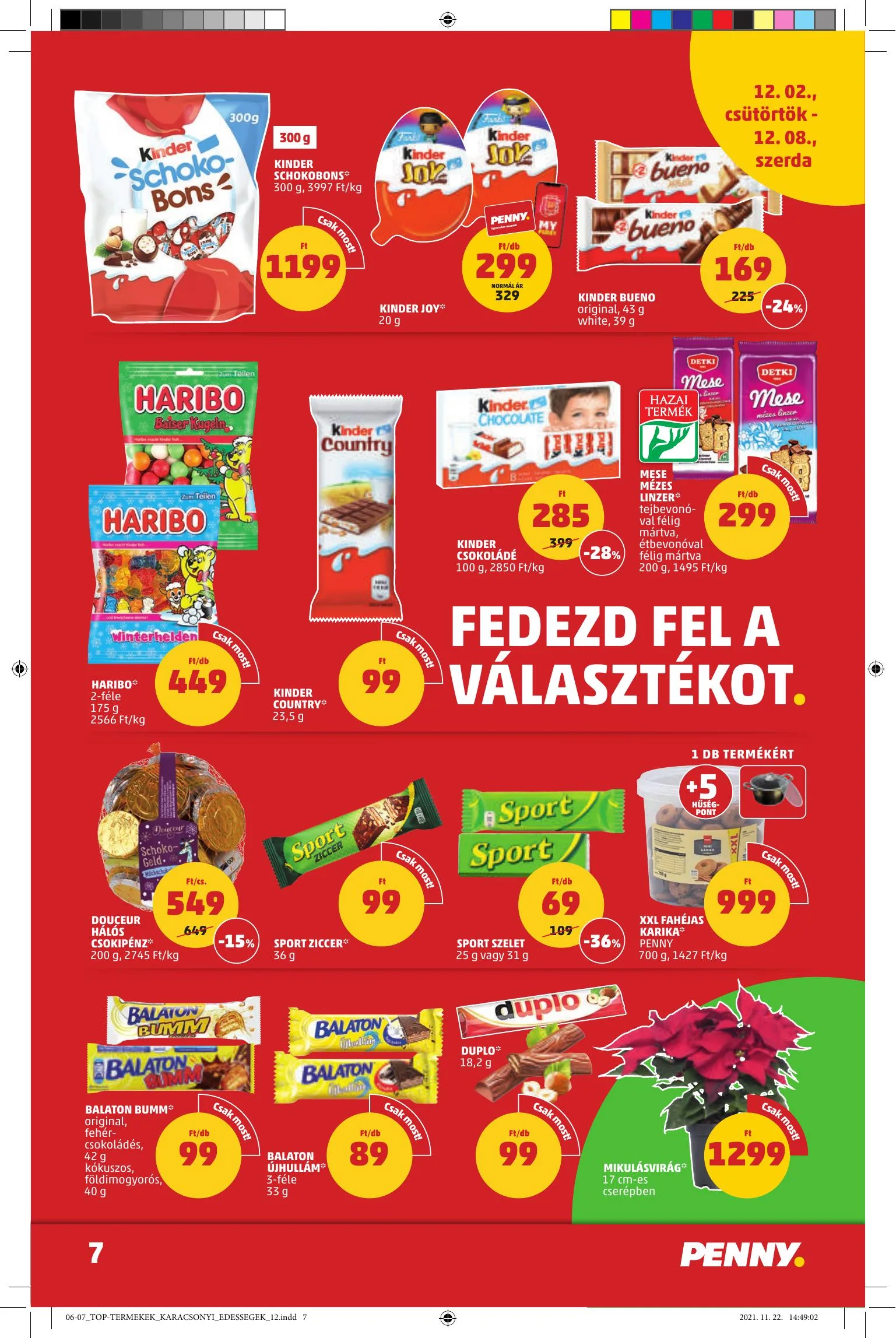 Penny akciós újság 12.02–12.08 – 7. oldal