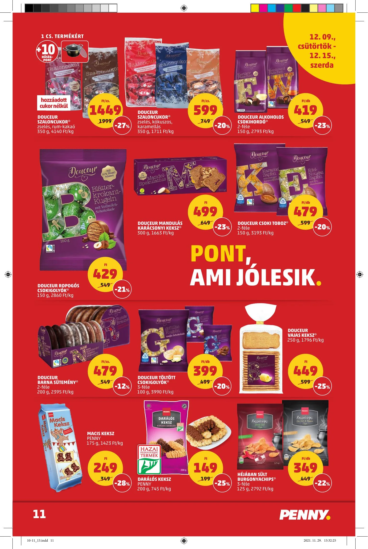 Penny akciós újság 12.09–12.15 – 11. oldal