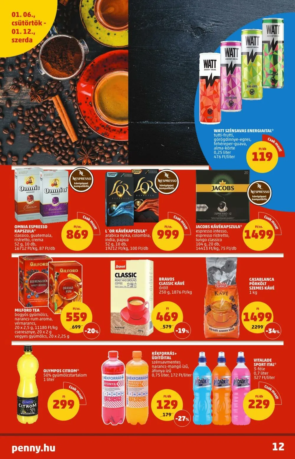 Penny akciós újság 01.06–01.12 – 12. oldal