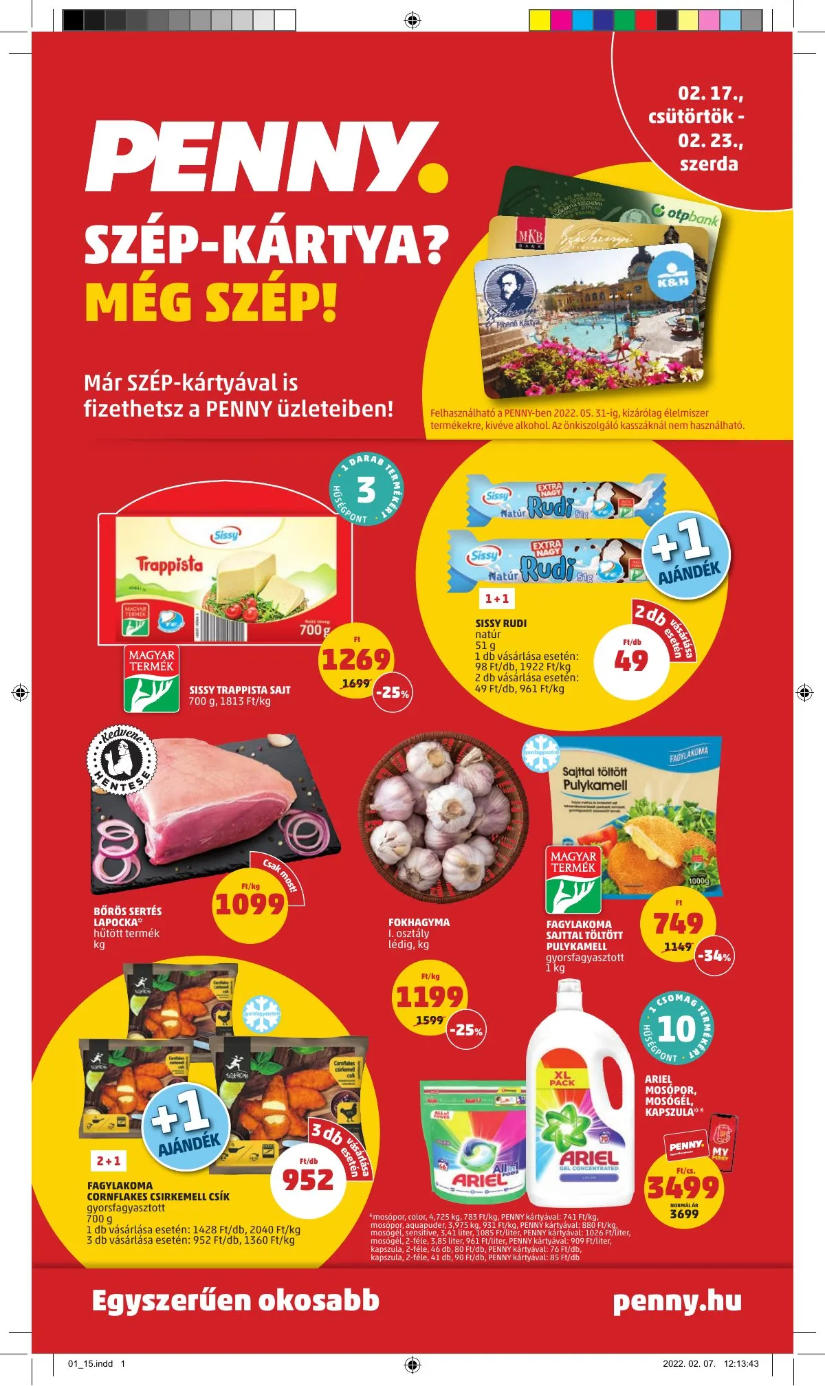 Penny akciós újság 02.17–02.23