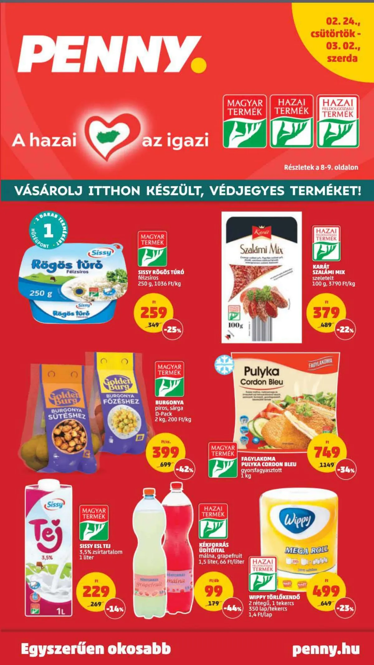 Penny akciós újság 02.24–03.02