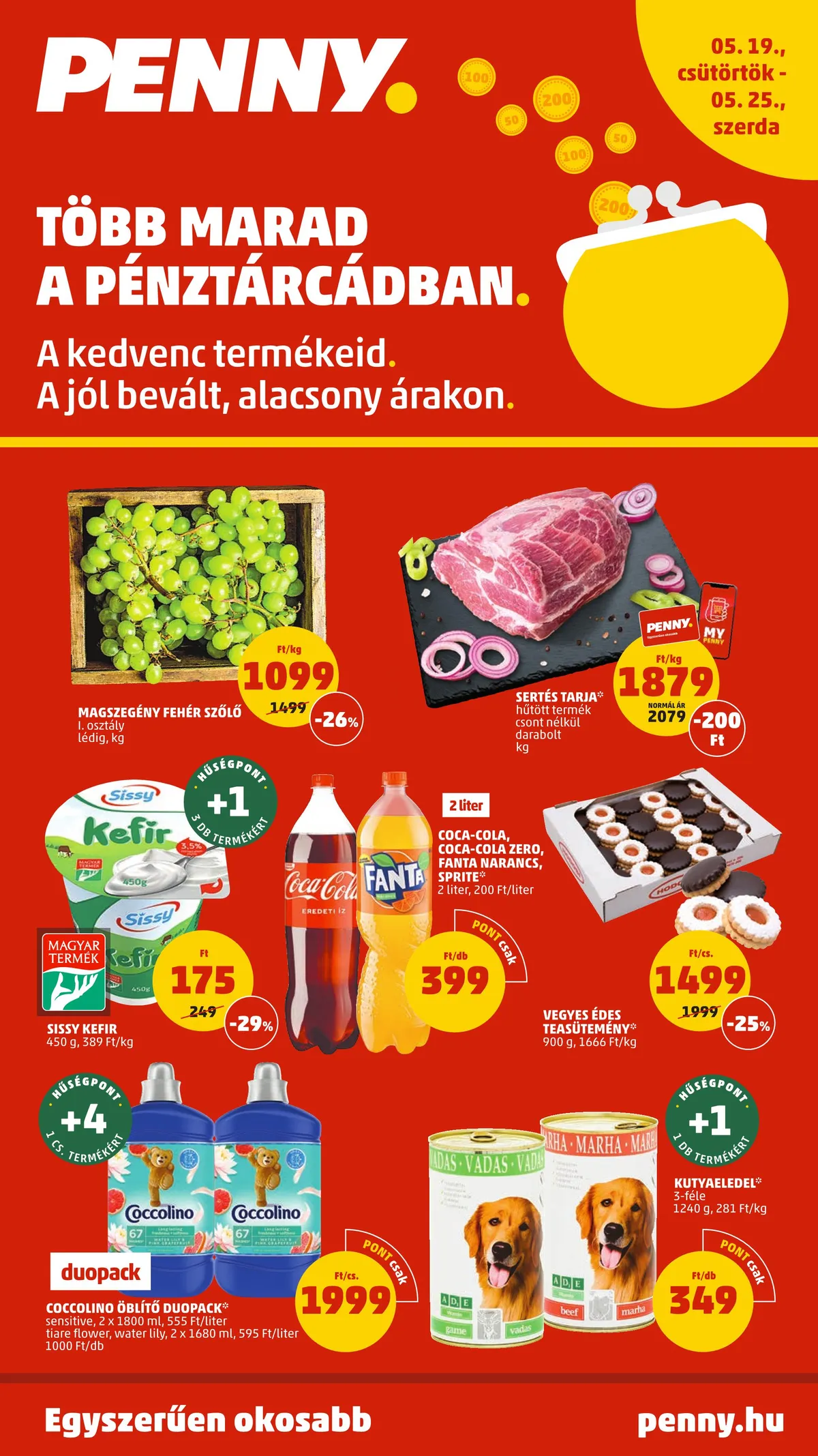 Penny akciós újság 05.19–05.25