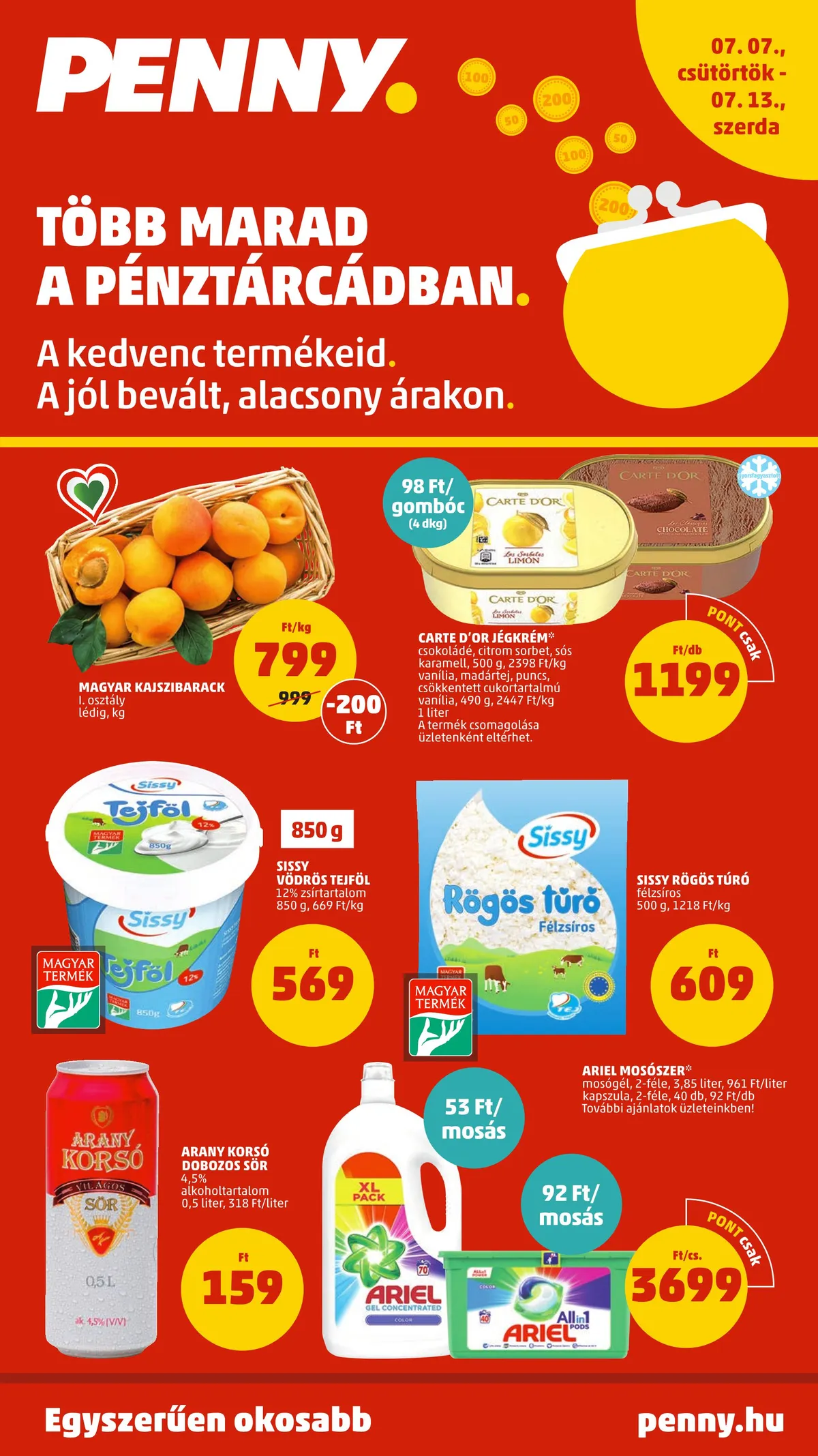 Penny akciós újság 07.07–07.13