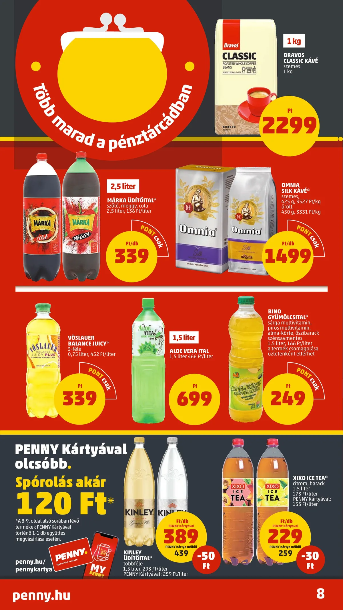 Penny akciós újság 07.07–07.13 – 8. oldal