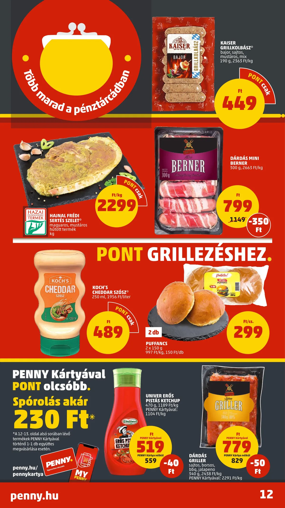 Penny akciós újság 08.11–08.17 – 12. oldal