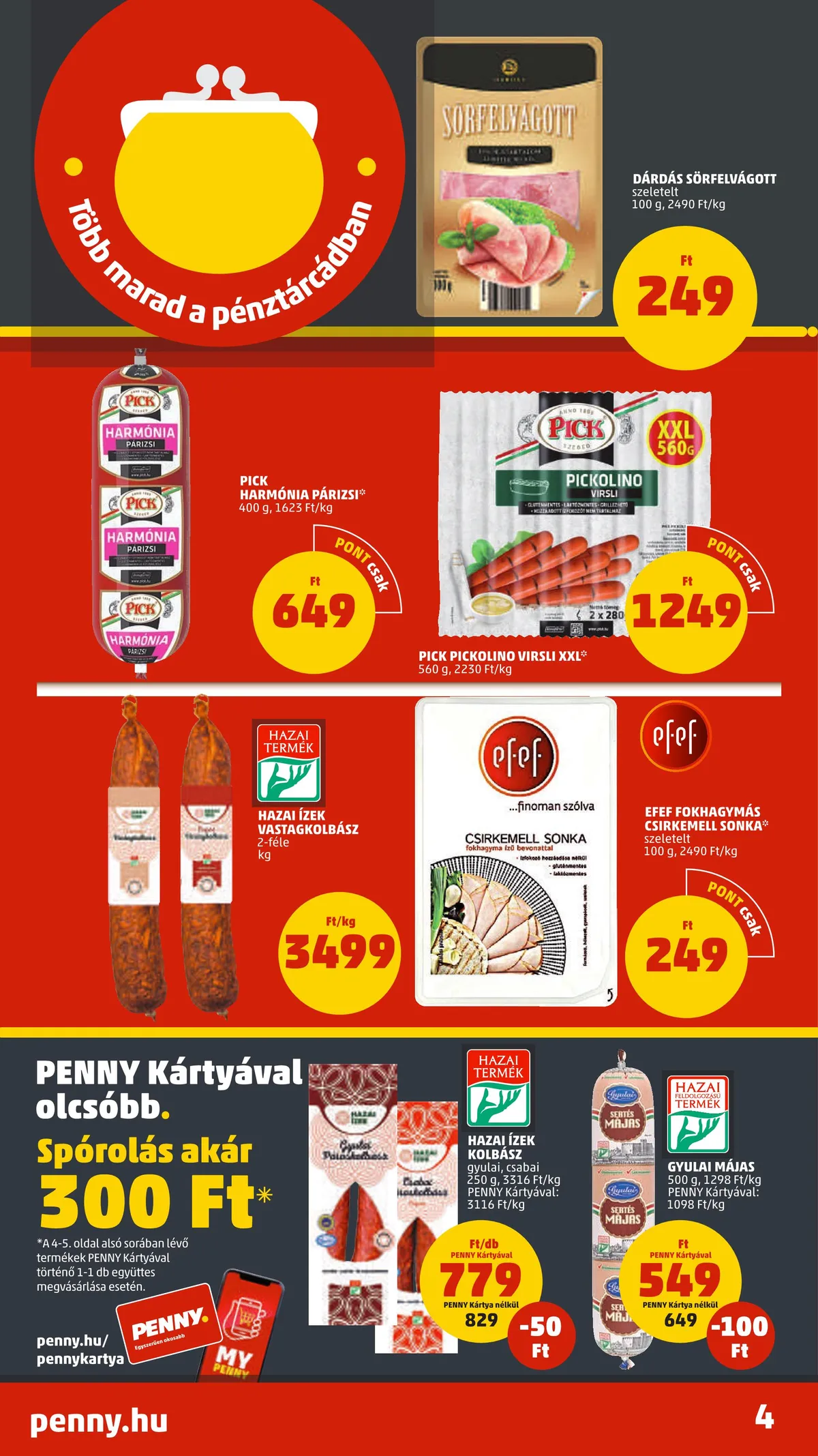 Penny akciós újság 08.18–08.24 – 4. oldal