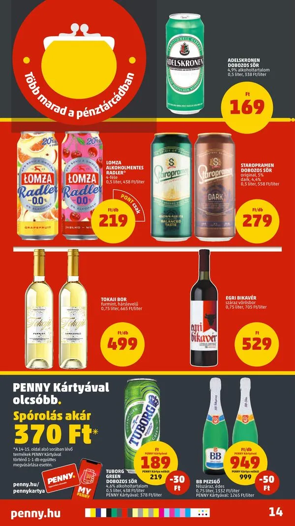 Penny akciós újság 08.25–08.31 – 14. oldal