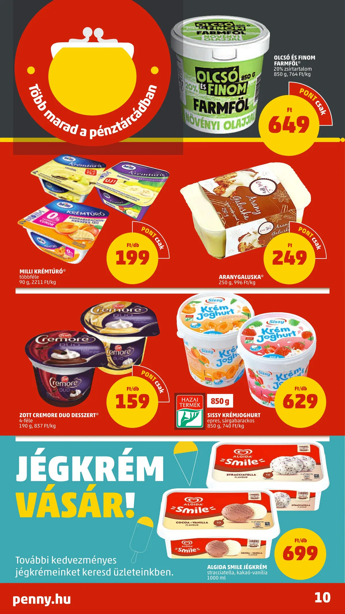 Penny akciós újság 09.08–09.14 – 10. oldal