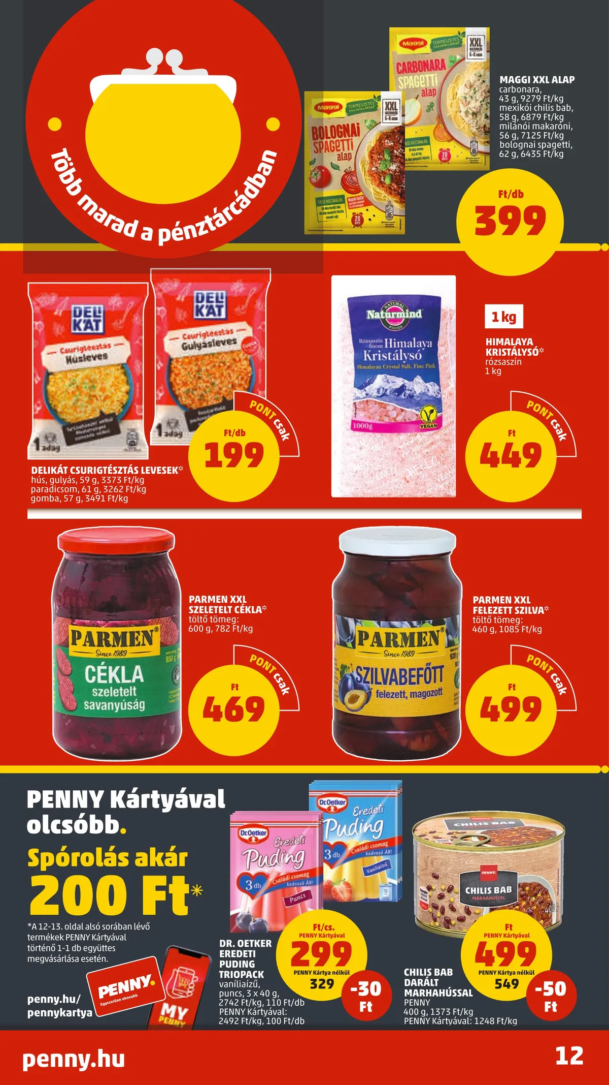 Penny akciós újság 09.08–09.14 – 12. oldal