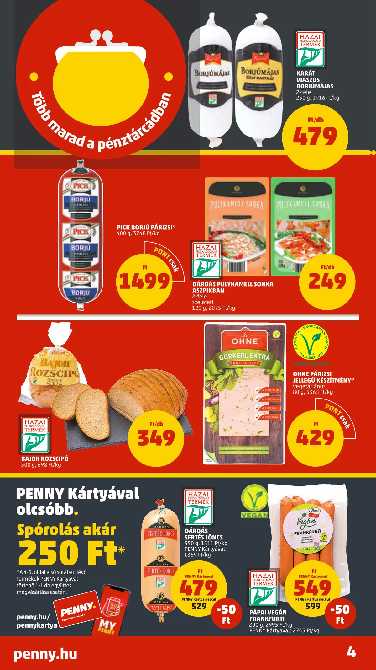 Penny akciós újság 09.08–09.14 – 4. oldal