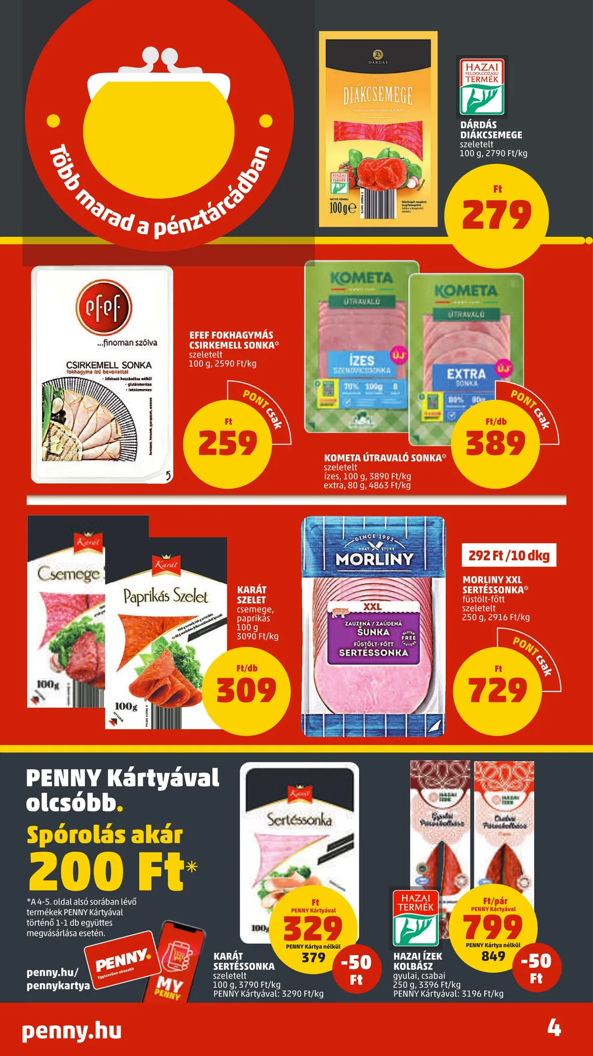 Penny akciós újság 09.29–10.05 – 4. oldal
