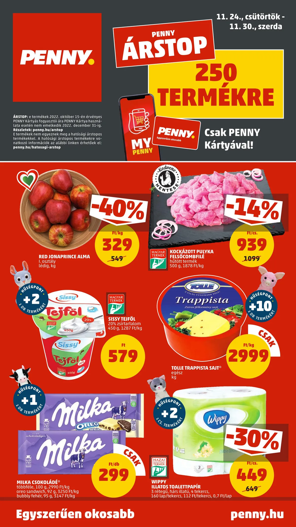 Penny akciós újság 11.24–11.30
