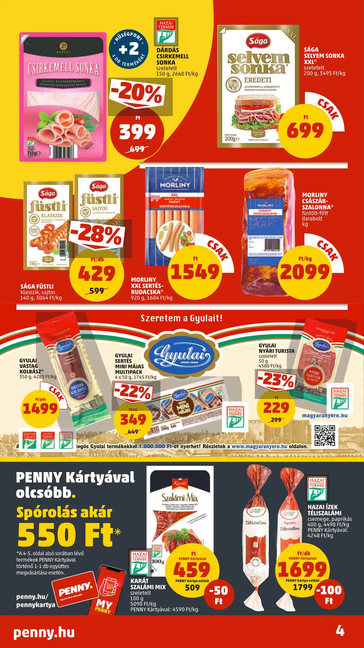 Penny akciós újság 12.01–12.07 – 4. oldal