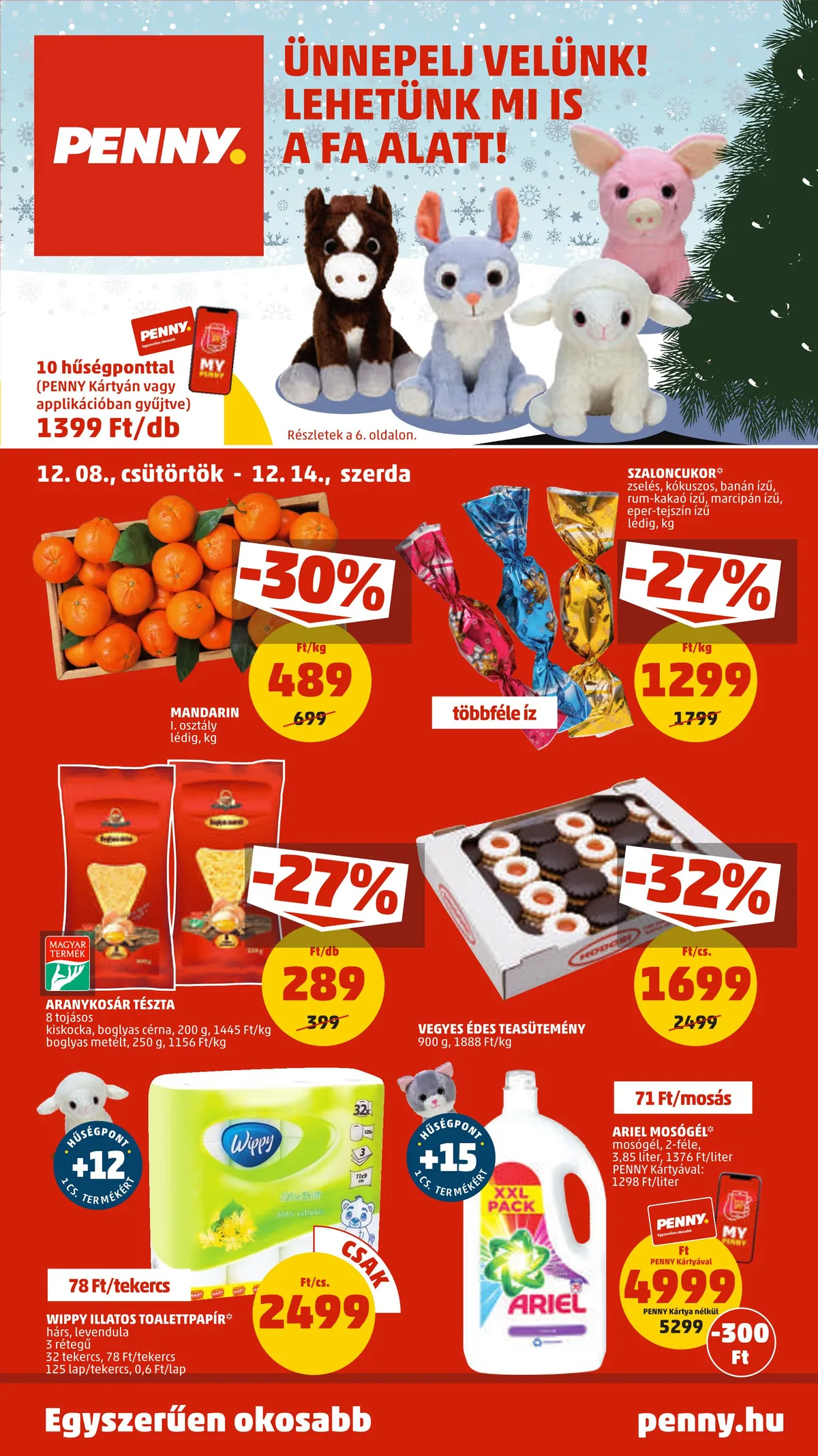 Penny akciós újság 12.08–12.14