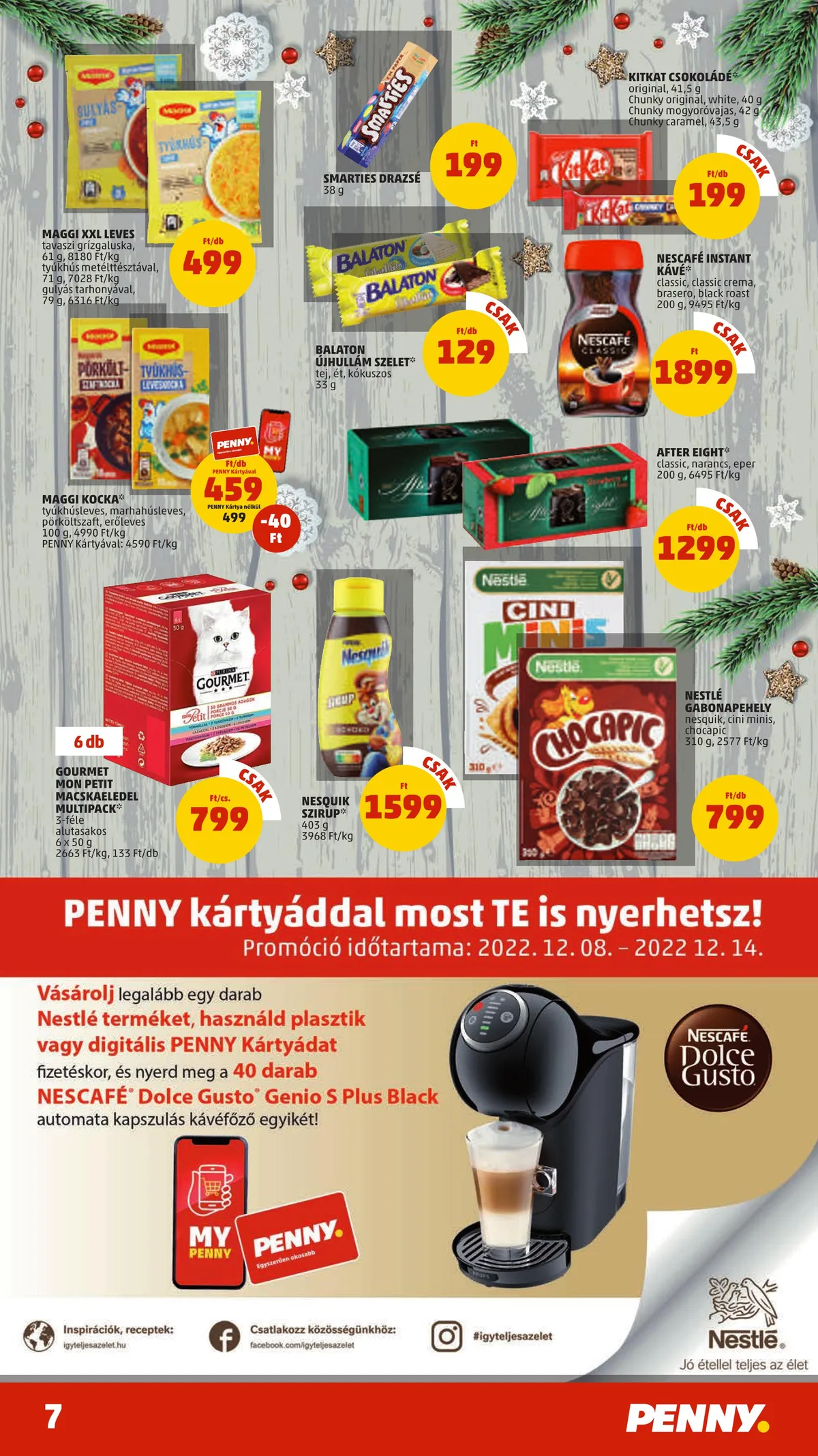 Penny akciós újság 12.08–12.14 – 7. oldal