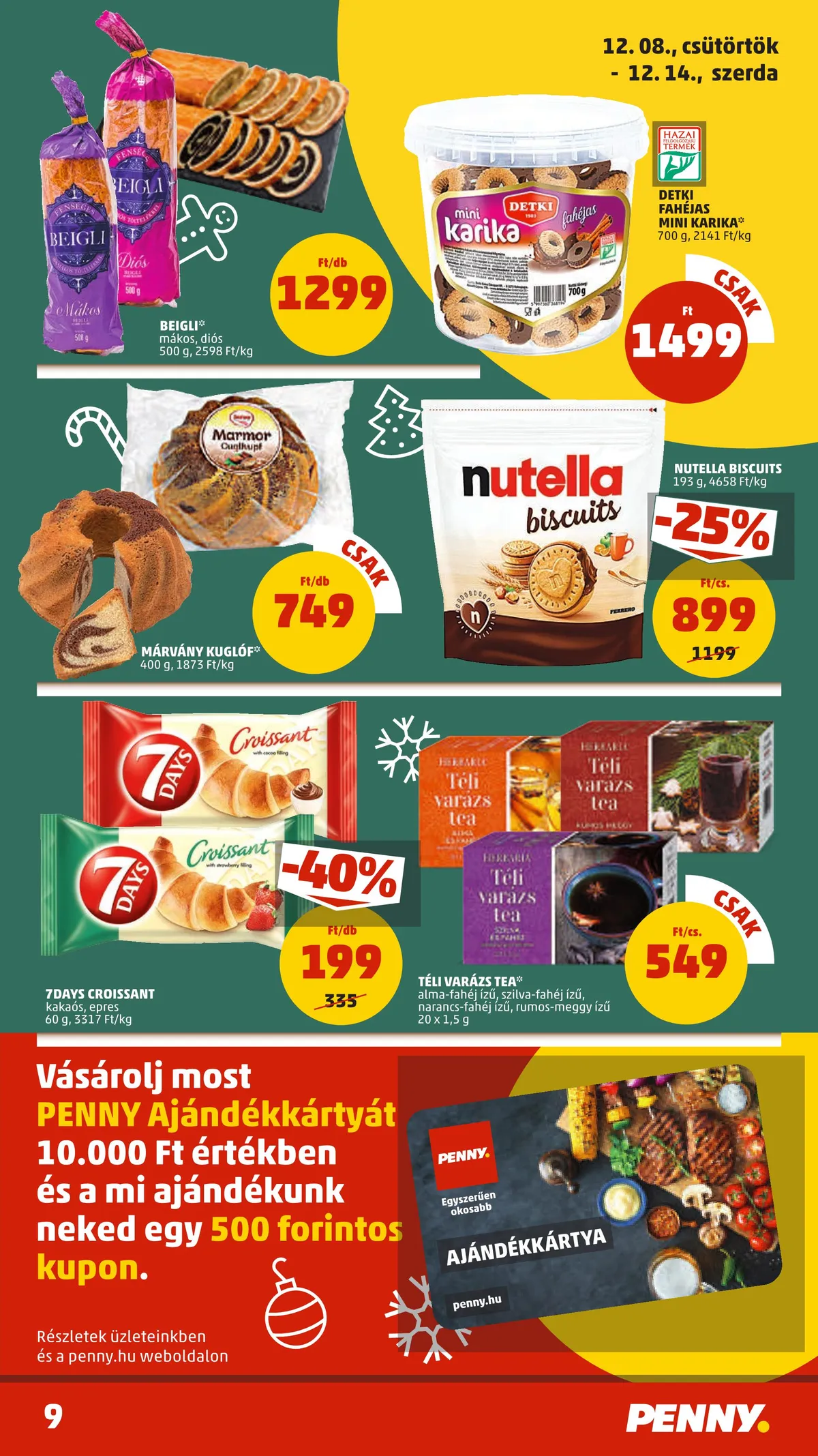 Penny akciós újság 12.08–12.14 – 9. oldal