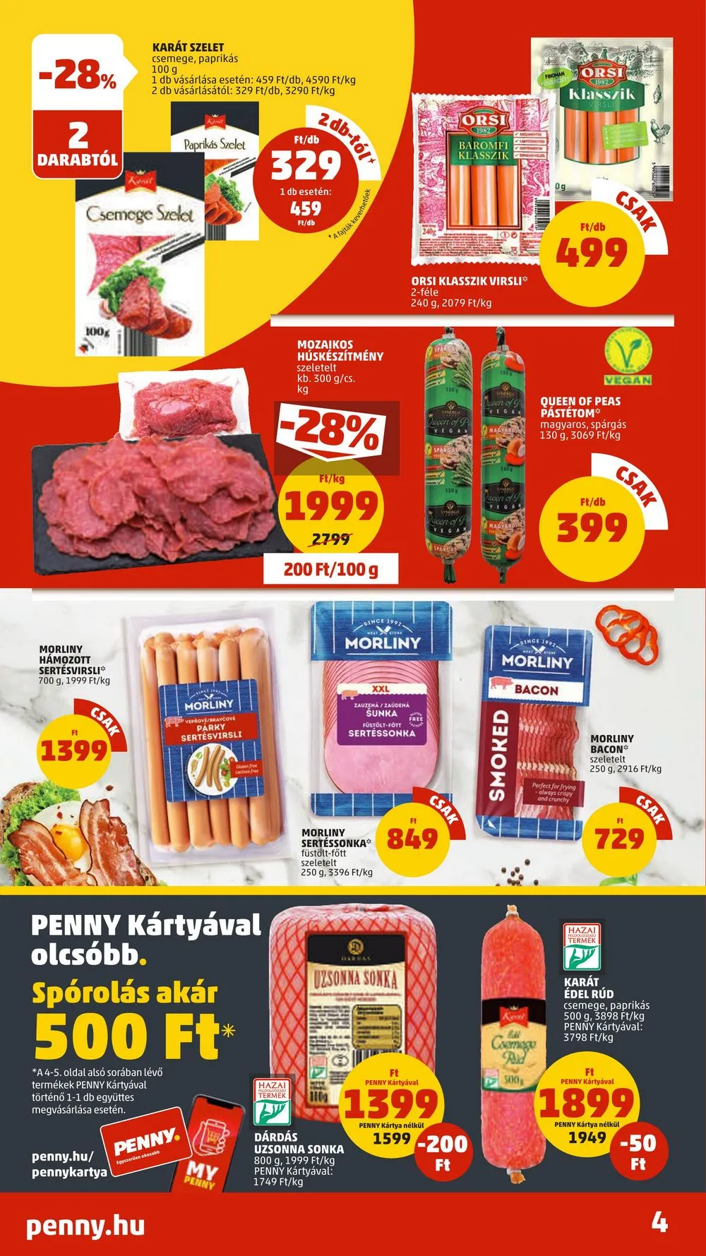 Penny akciós újság 01.26–02.01 – 4. oldal