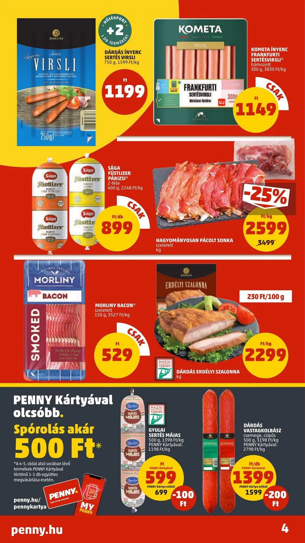 Penny akciós újság 02.02–02.08 – 4. oldal