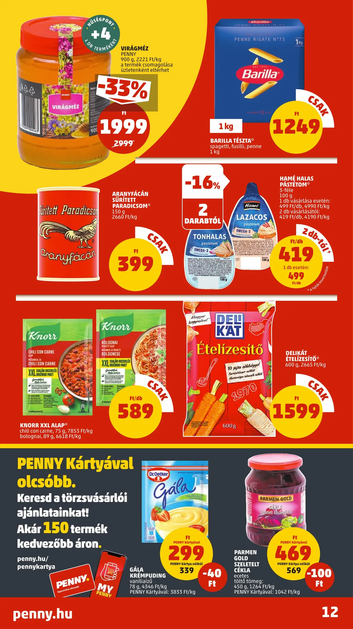 Penny akciós újság 02.16–02.22 – 12. oldal