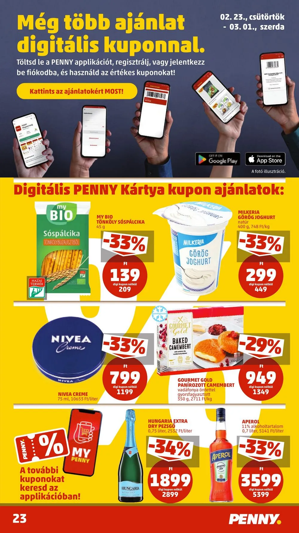 Penny akciós újság 02.23–03.01 – 23. oldal