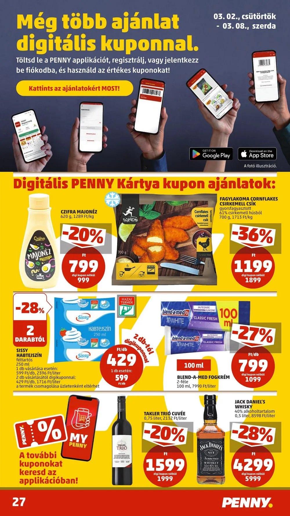 Penny akciós újság 03.02–03.08 – 29. oldal