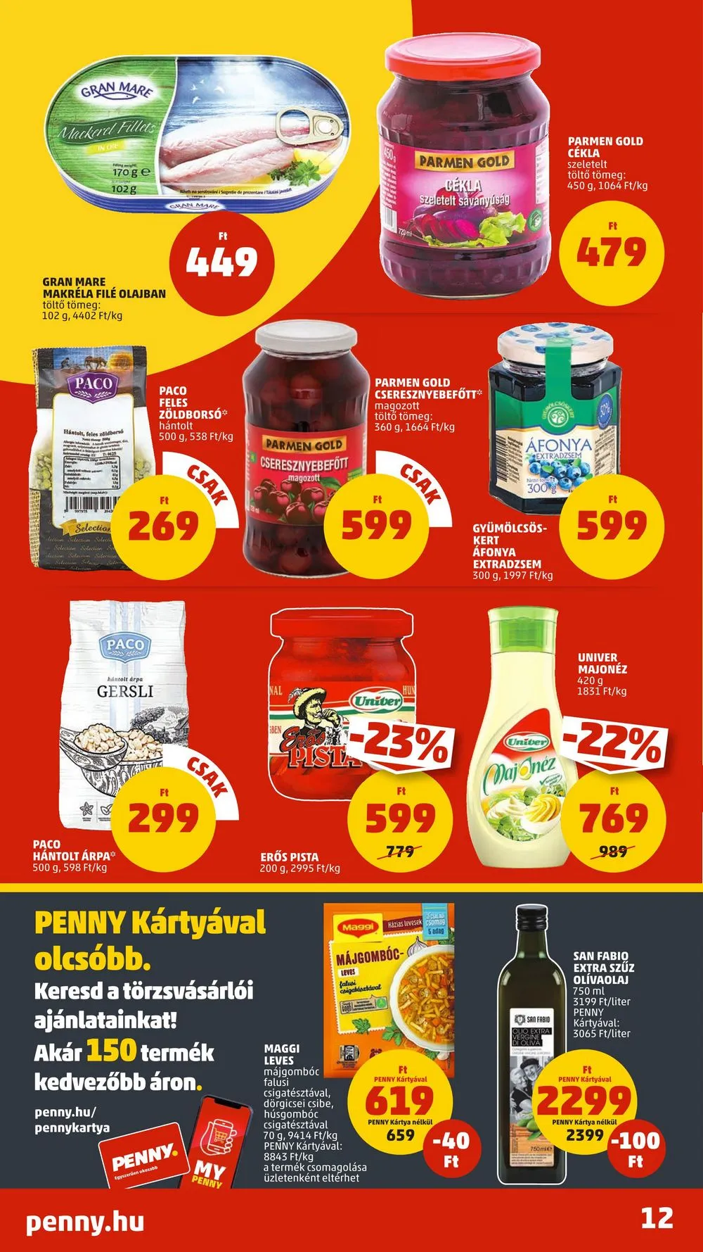 Penny akciós újság 03.09–03.14 – 16. oldal