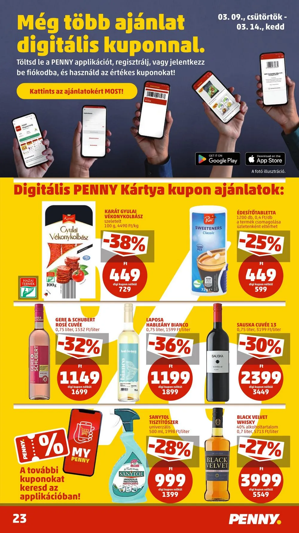 Penny akciós újság 03.09–03.14 – 27. oldal